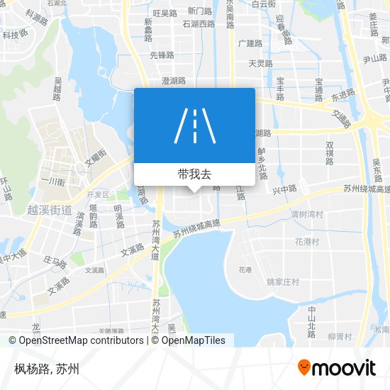 枫杨路地图
