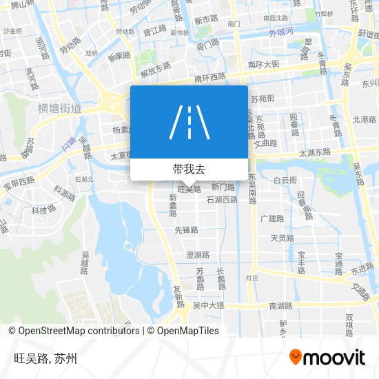 旺吴路地图