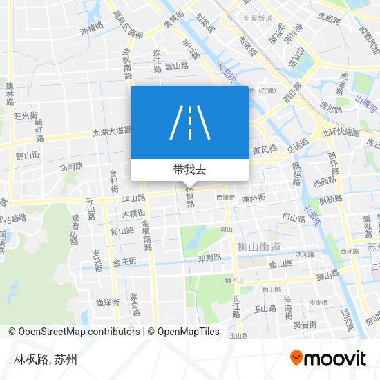 林枫路地图