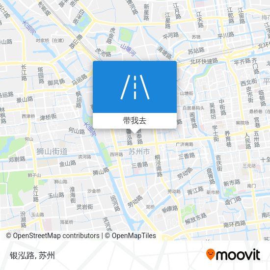 银泓路地图