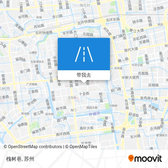 槐树巷地图