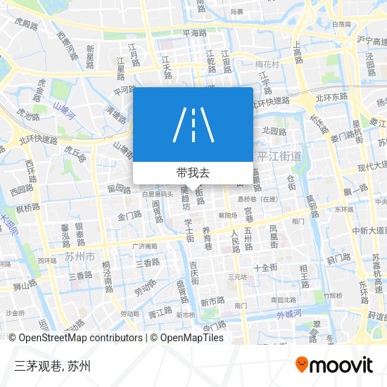 三茅观巷地图