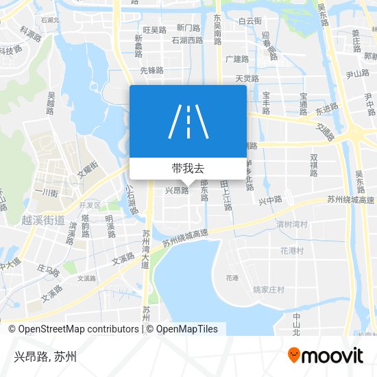 兴昂路地图