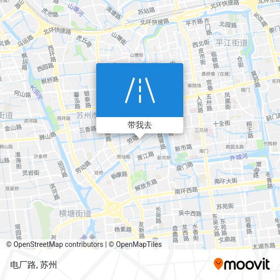 电厂路地图