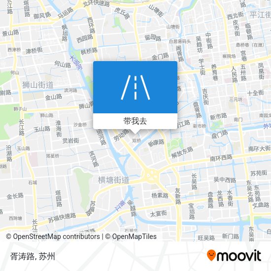 胥涛路地图