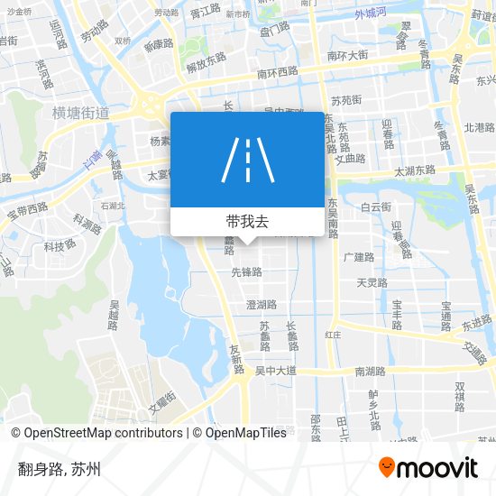 翻身路地图