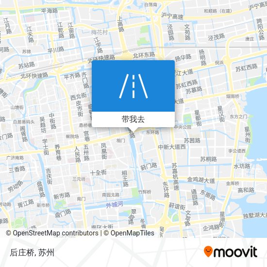 后庄桥地图