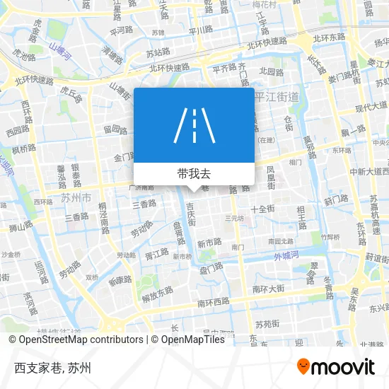 西支家巷地图
