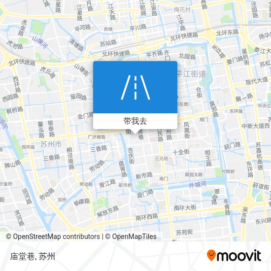 庙堂巷地图