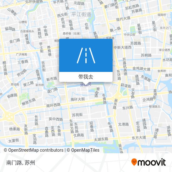 南门路地图