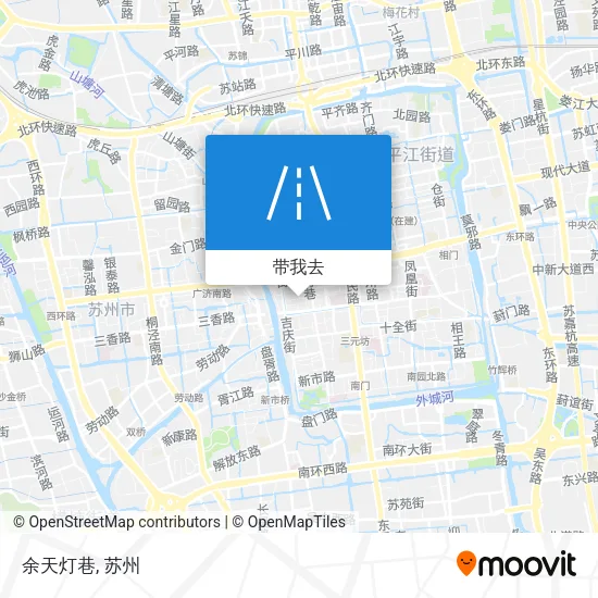 余天灯巷地图