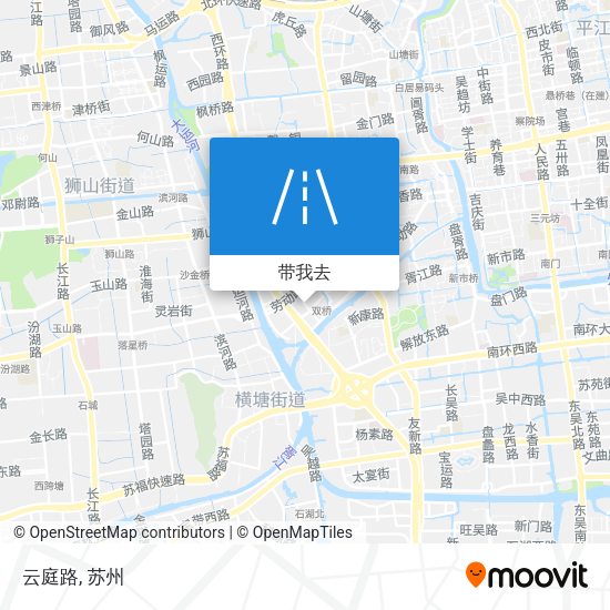 云庭路地图