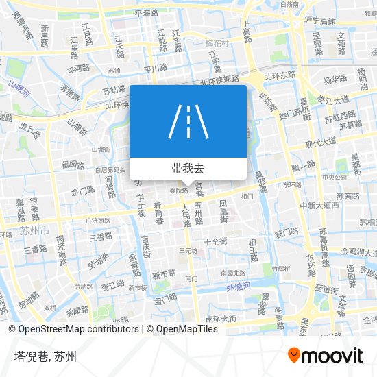 塔倪巷地图