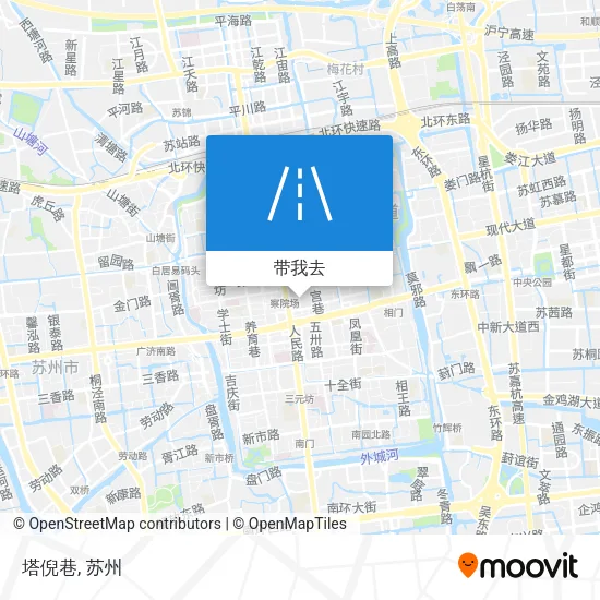 塔倪巷地图