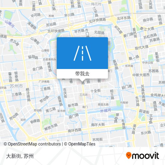 大新街地图