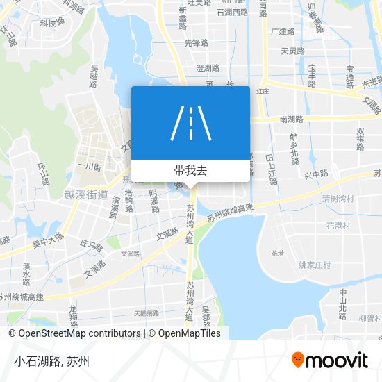小石湖路地图