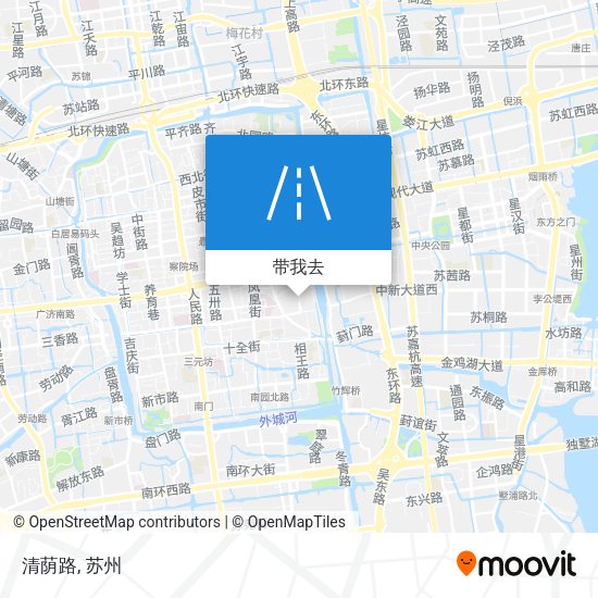 清荫路地图