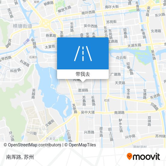 南厍路地图