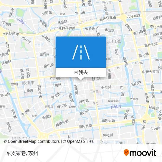 东支家巷地图
