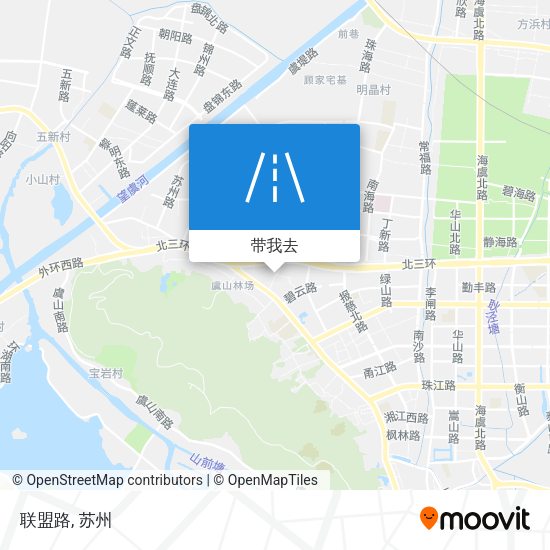 联盟路地图