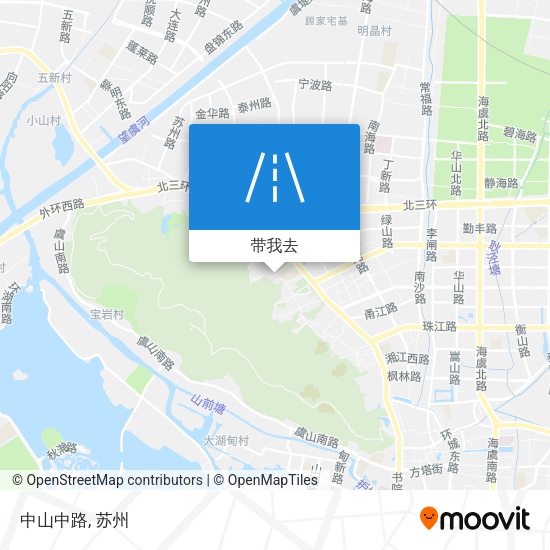 中山中路地图