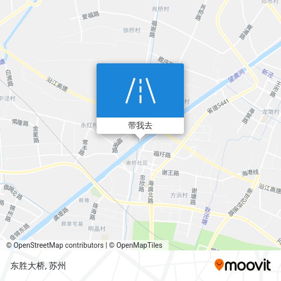 东胜大桥地图
