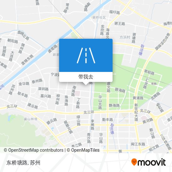 东桥塘路地图