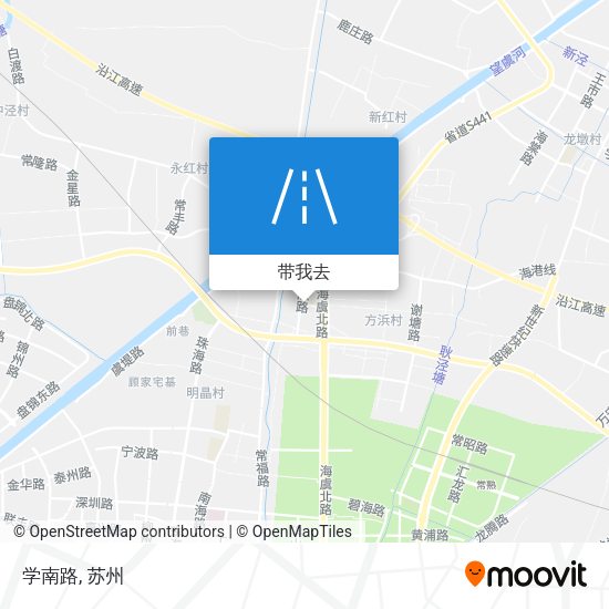 学南路地图