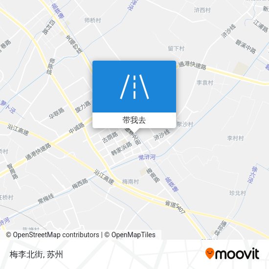 梅李北街地图