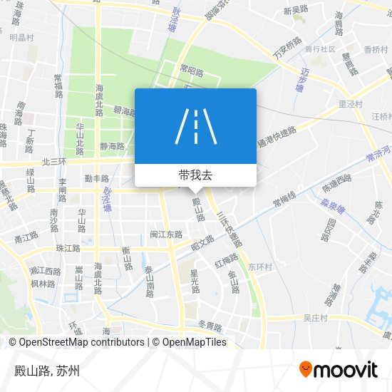 殿山路地图