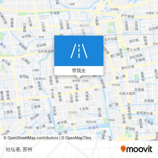 社坛巷地图