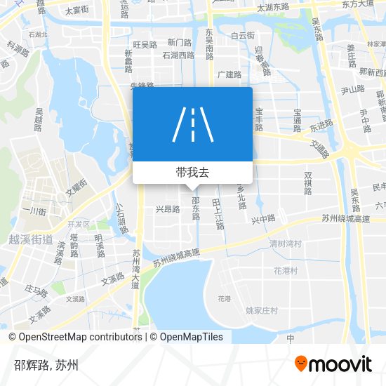邵辉路地图