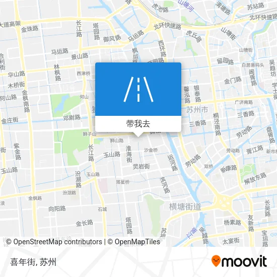 喜年街地图