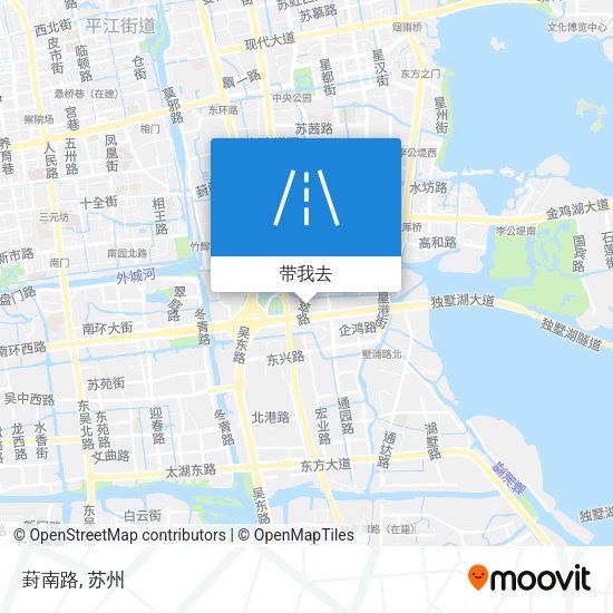 葑南路地图