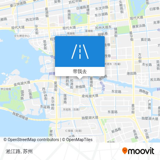 淞江路地图