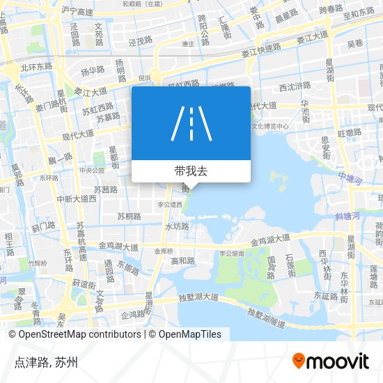 点津路地图