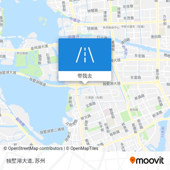 独墅湖大道地图