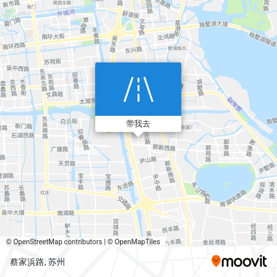 蔡家浜路地图