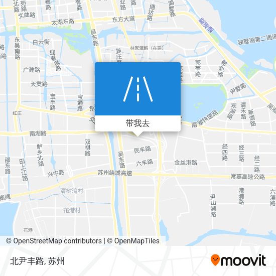 北尹丰路地图