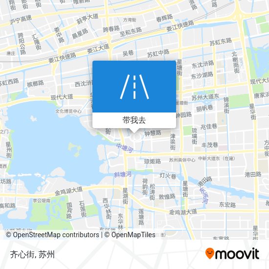 齐心街地图