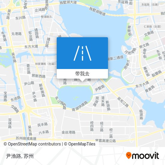 尹渔路地图