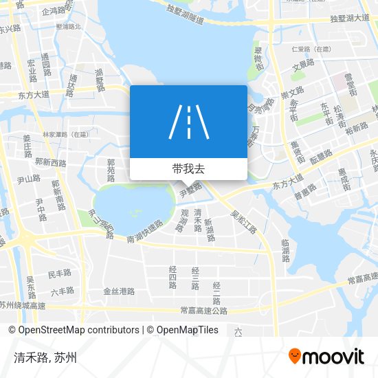 清禾路地图