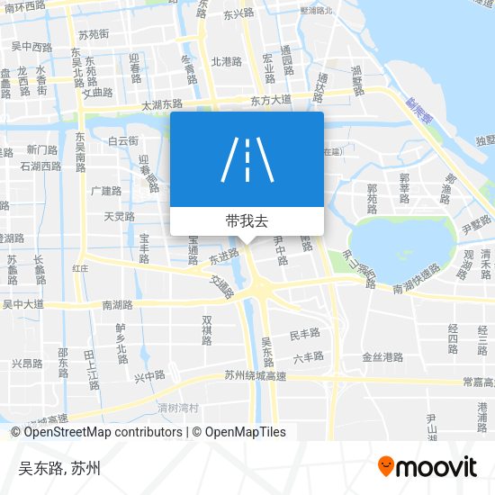 吴东路地图