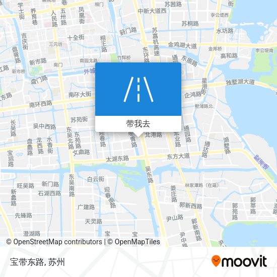 宝带东路地图