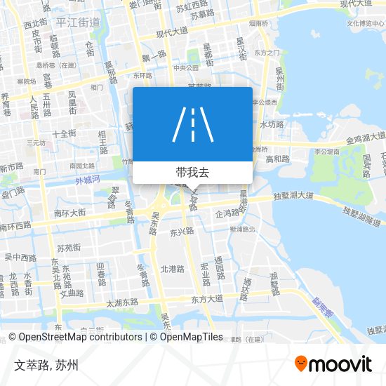 文萃路地图
