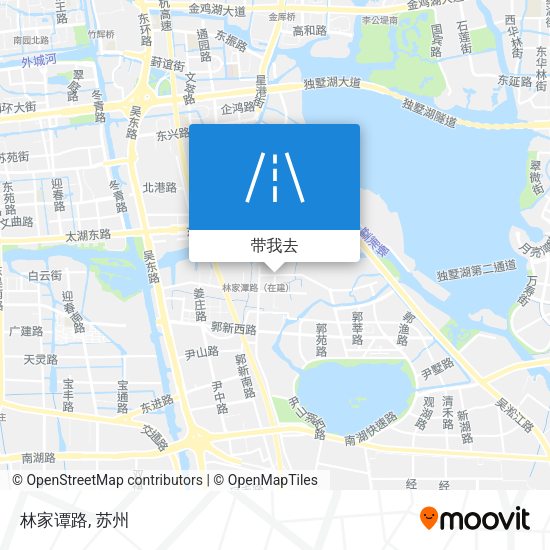 林家谭路地图