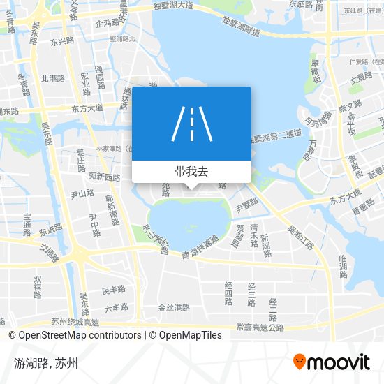 游湖路地图