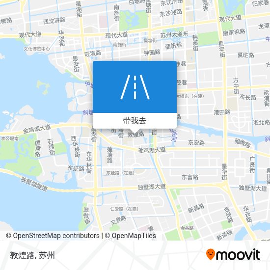 敦煌路地图