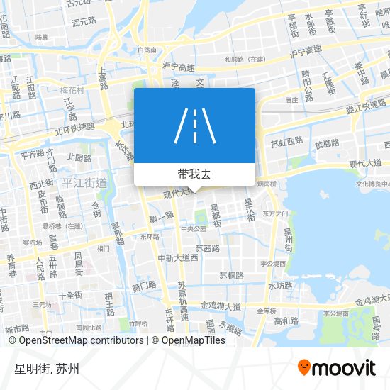 星明街地图