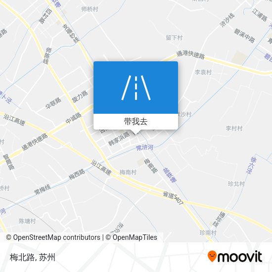 梅北路地图